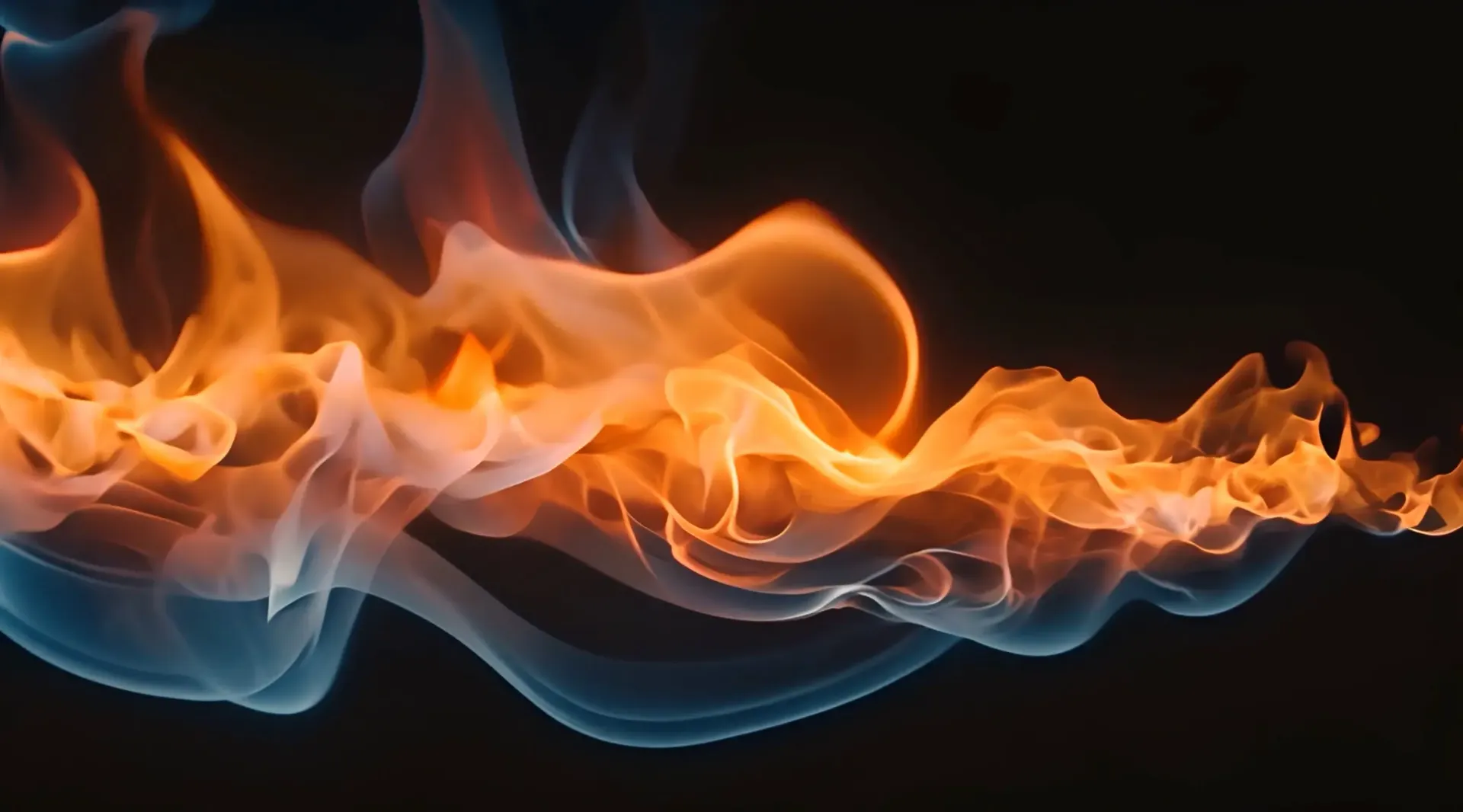Fiery Motion Display Unique Stock Video
